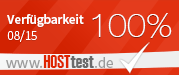 Webhosting Vergleich von hosttest.de