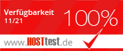 Webspace Vergleich von hosttest.de