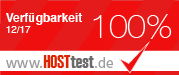 Webspace Vergleich von hosttest.de