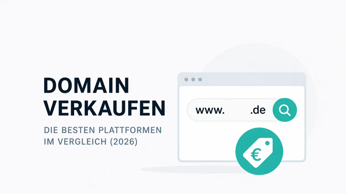 Domain verkaufen: Die besten Plattformen im Vergleich (2026)