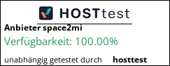 Webhostertest auf hosttest.de