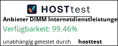 Webhostertest auf hosttest.de