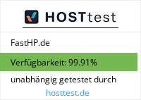 Webhostertest auf hosttest.de